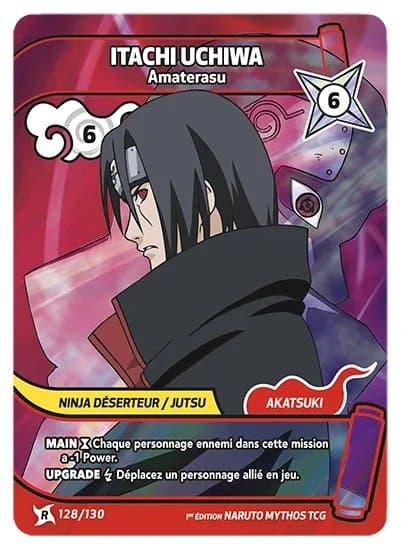 ITACHI UCHIWA – Amaterasu – 128/130 – R – Naruto Mythos