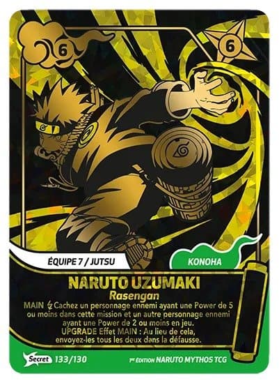 NARUTO UZUMAKI – Rasengan – 133/130 – Secret – Naruto Mythos