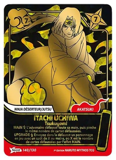 ITACHI UCHIWA – Tsukuyomi – 140/130 – Secret – Naruto Mythos