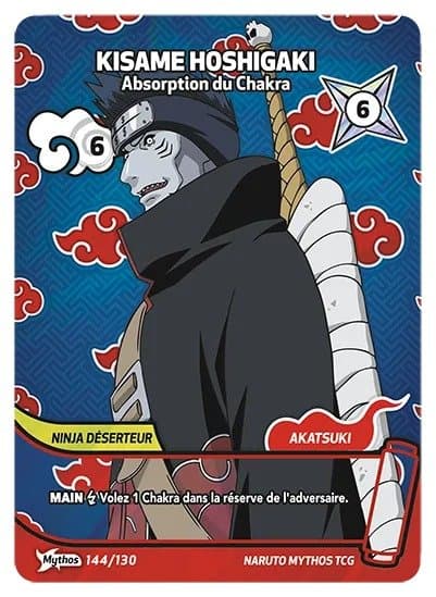 KISAME HOSHIGAKI – Absorption du Chakra – 144/130 – Mythos – Naruto Mythos
