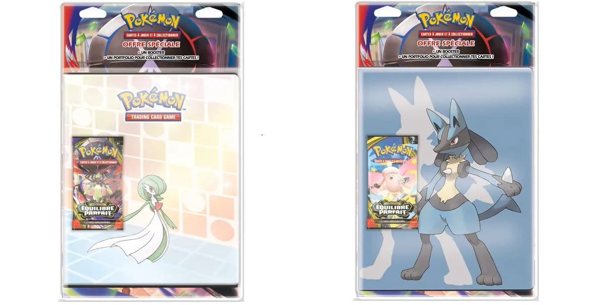 Portfolio + Booster Pokémon ME03 Équilibre Parfait FR