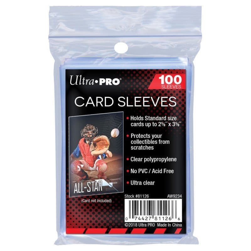 Ultra PRO Penny Sleeves Transparentes — Taille Standard 100 pièces