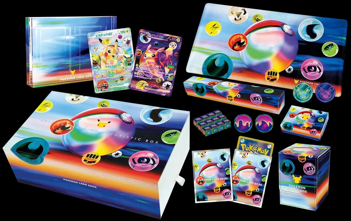Coffret Pokémon 30th Celebration Futuristic Box JP — Sortie 2026-09-16