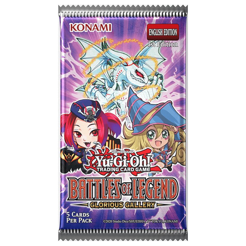Yu-Gi-Oh! TCG Boîte de 24 Boosters Batailles de Légende : La Glorieuse Galerie FR