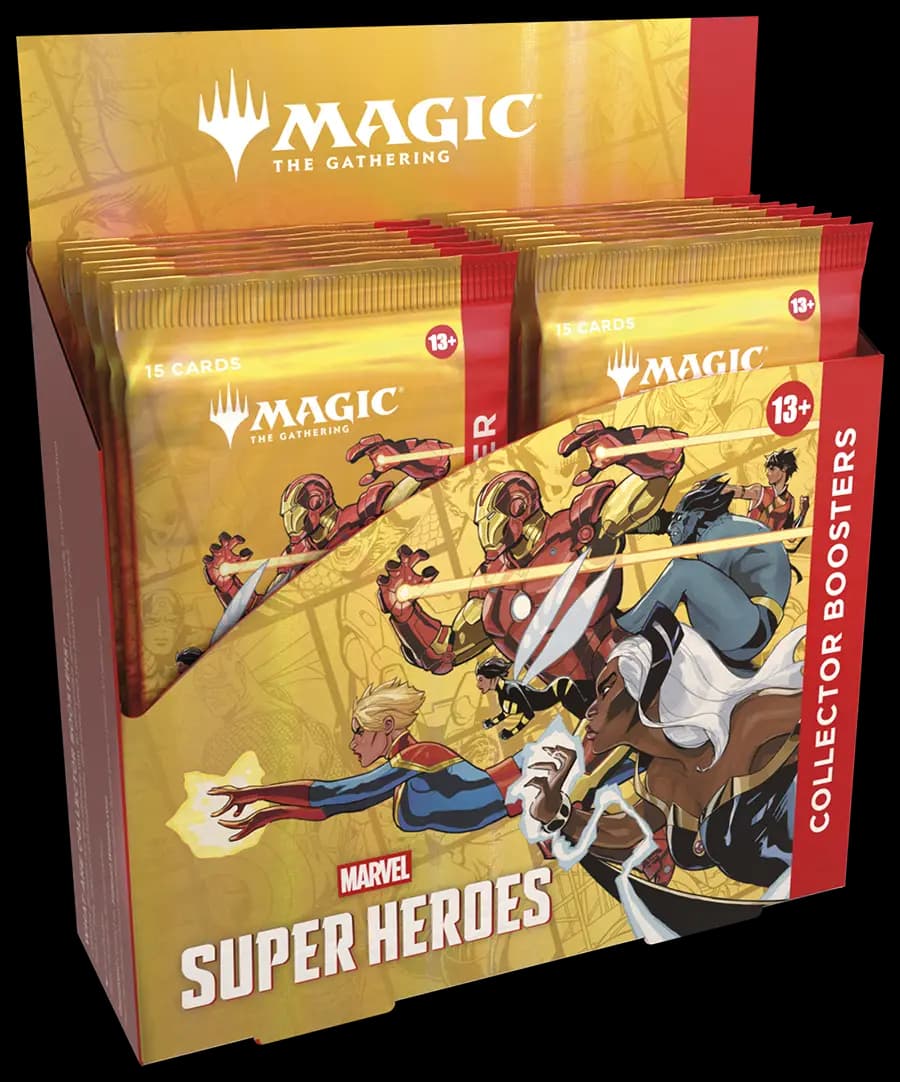 MTG Marvel Super Heroes Collector Display (12) — EN