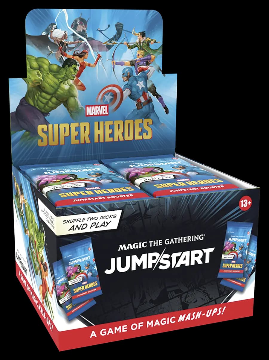 MTG Marvel Super Heroes Display Boosters Jumpstart (24) — FR
