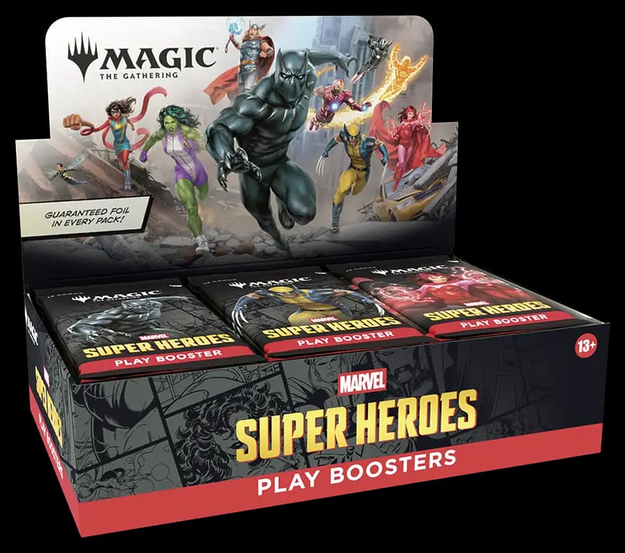 MTG Marvel Super Heroes Play Booster Display (30) — EN