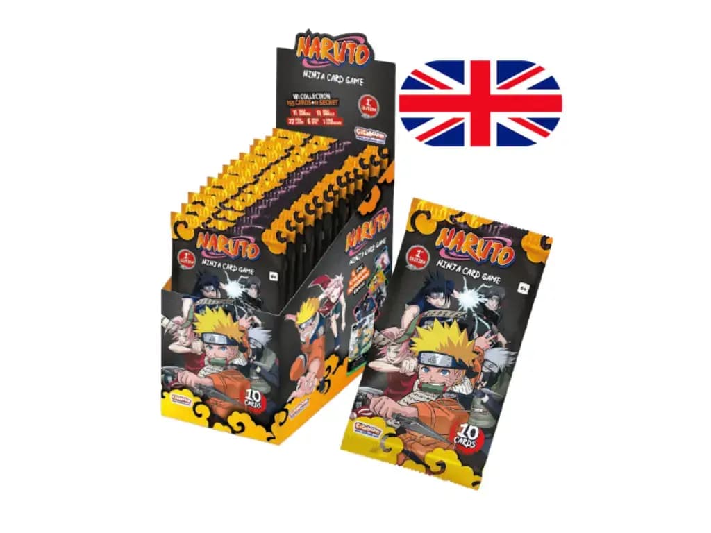 Naruto Mythos TCG: First set Booster packs 24 Display 1er édition (English)