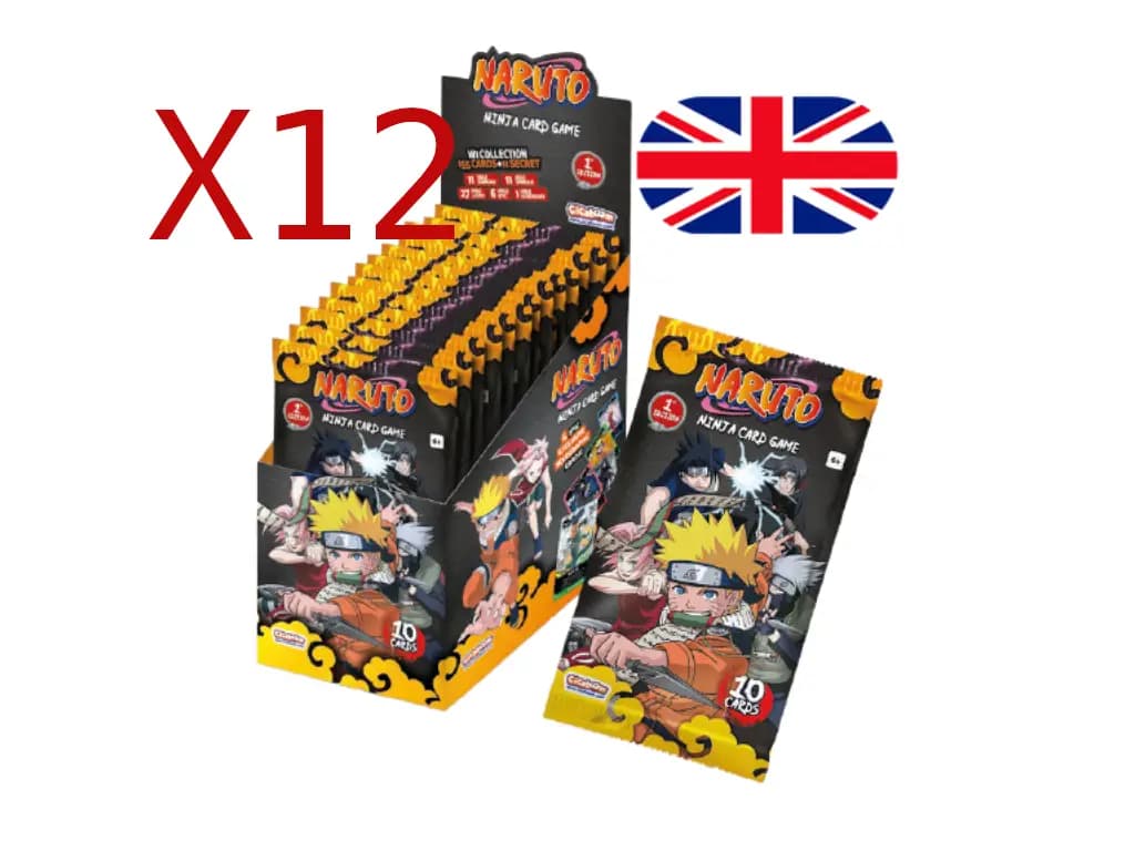 Naruto Mythos TCG: Case x12 Display First set Booster packs 24 EN