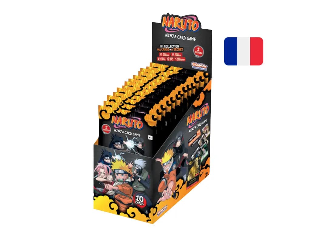 Naruto TCG: Display 24 Booster packs CDU (French) 1er édition