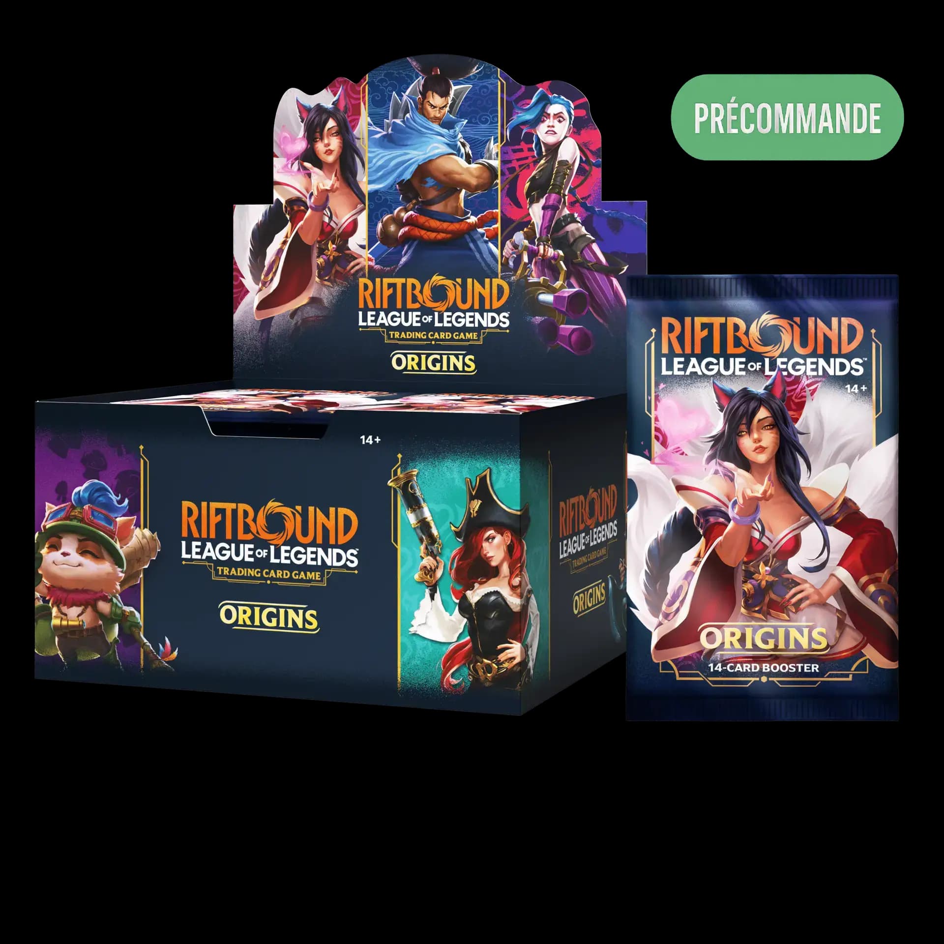 Display 24 Boosters – Riftbound: League of Legends TCG – Origins (EN)