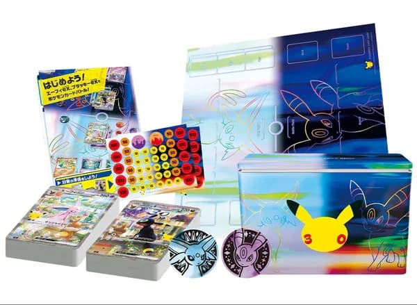 Premium Deck Set Pokémon 30th Celebration Mentali & Noctali JP — Sortie 2026-09-16