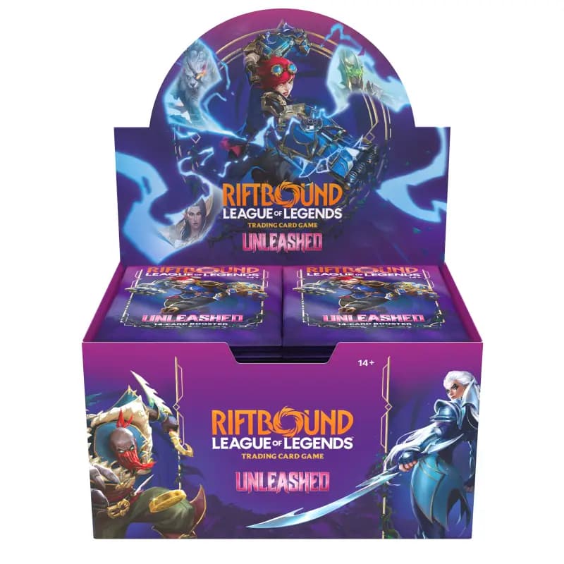 Riftbound Unleashed Set 3 : Display 24 Boosters VO