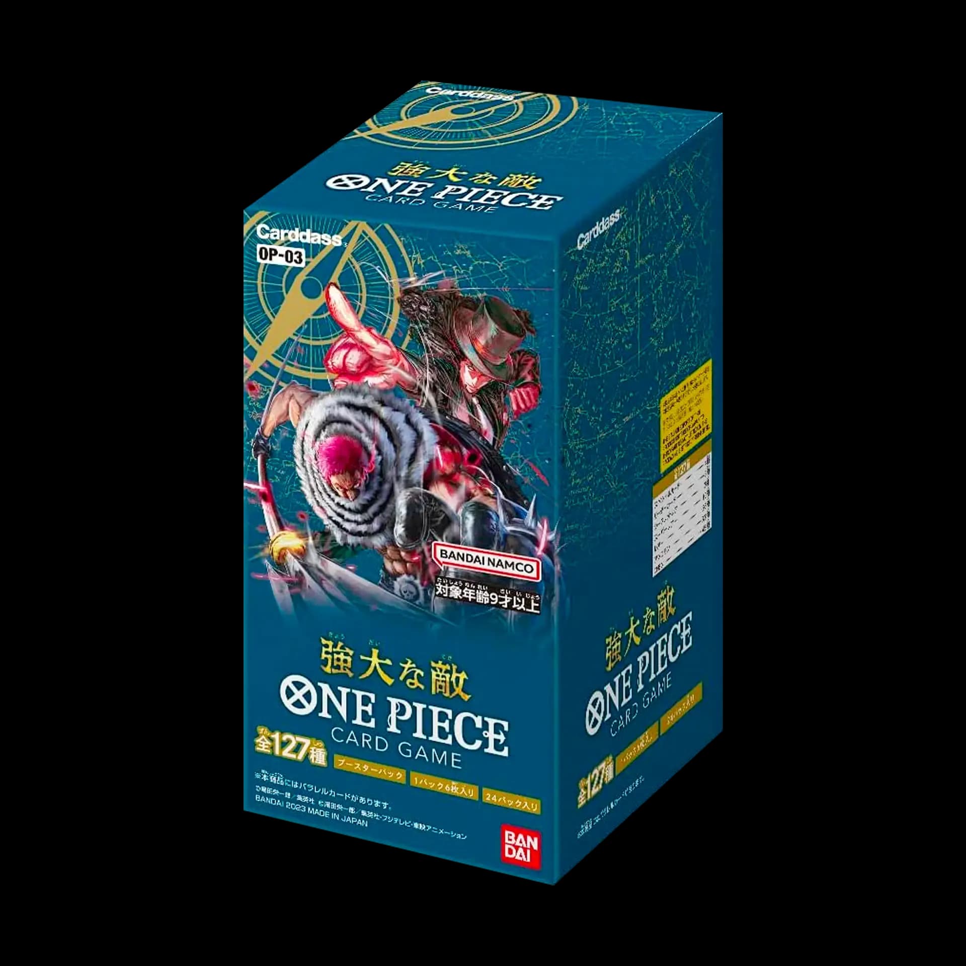 One Piece Card Game JP OP-03 Display